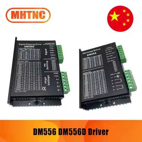 DM556D Digital stepping driver 24-50V VDC 5.6A or DM556 stepper motor driver DC20-50V 5.6A motor con