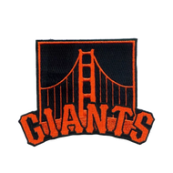 San Francisco Giants MLB iron patches iron-On Arm With Hat Logo Sports