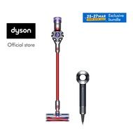 [4.4 Bundle] Dyson V8 Slim ™ Fluffy Cordless Vacuum Cleaner and Dyson Supersonic ™ Origin Hair Dryer HD08 Lite