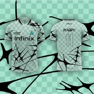 2026[ Free Customization ] Aurora Pro Jersey Infinix jersey top supporter ONIC ESPOTS MPL S13Yellow 