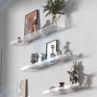 Punch-Free Acrylic Wall Shelf Partition Shelf Wall Surface Corner Wall Hanging Single Shelf Display Stand