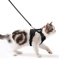 Cat Safety Harness Small Dog Walking Rope Tali Kucing Bawa Berjalan Cat Walking Rope Harness Adjusta