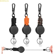Doublebuy Badge Holder Retractable Keychain Heave Duty Badge Reels Carabiner Badge Holder