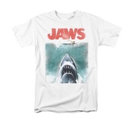 Men's Large T-shirt Jaws Tshirt Movie Shark Print Men T Shirt Street Camiseta Masculina Vintage Tees