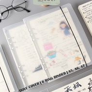 Have it now [MILOLI] Binder Book A5 A6 A7 Dove Cover Binder Notebook - E0014