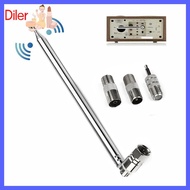 DILER Portable Home Amplifier Replacement Parts Aerial Adapter Signal Receiver FM Radio Antenna TV Tuner