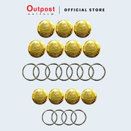 Outpost Set Butang Baju Bush Jacket Lelaki / Wanita Angkatan Pertahanan Awam (APM)