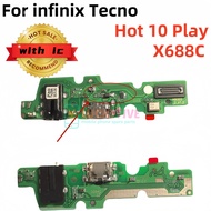 Infinix Hot 10 Play 11 Play 9 Play X688 X688B X688C Original Charging Board
