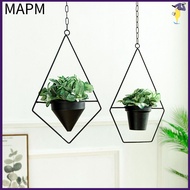 MAPM Metal Wall Mounted Plant Container Hanging Planter Flower Pot Plant Holder Plant Basket