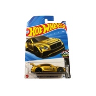 ORIGINAL MATTEL HOTWHEELS/ MAINLINE 2018 BENTLEY CONTINENTAL GT3 GOLD