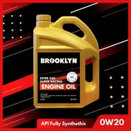 ♜Brooklyn API SP 0w20 4L Fully Synthetic Engine Oil Lubricant Minyak Hitam Kereta Enjin Cars Proton Toyota Honda Perodua✦