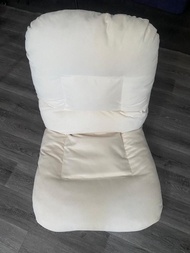 Franc Franc type light colour single sofa chair超靚超舒服小沙發 榻榻米梳化  豆豆椅子 凳腳 茶几 單人梳化 beans bean bag Design