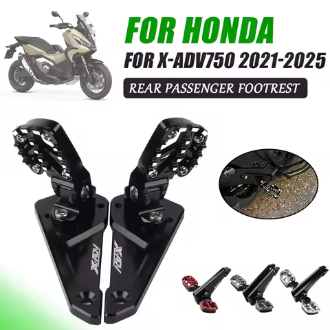 For Honda X-ADV750 XADV 750 X-ADV 750 XADV750 2023 2024 2025 Motorcycle Accessories Rear Foot Pegs F