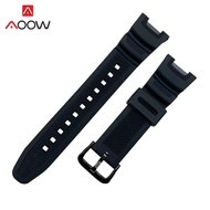 Silicone Strap Watchband for Casio G-shock SGW-100 SGW100 Rubber Sport Waterproof Men Replacement Wrist Band Bracelet Watch Accessories for women men