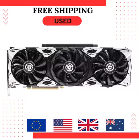 USED ZOTAC RTX 3060Ti 3060 Ti 12GB GPU Video Card NVIDIA GeForce RTX3060Ti 8GB RTX3060 Gaming Graphi