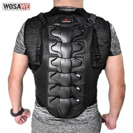 Wosawe motorcycle jacket men full body armor motocross racing  gear chest protection off-road anti-drop jacket