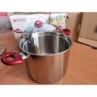 SUPRA 8QT STAINLESS STEAMER POT