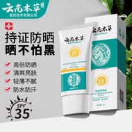 Yunnnan Materia Medica 377 Whitening Sunscreen SPF50+++Genuine Sunscreen Lotion Waterproof Sweatproo