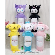 Kuromi cinamorol melody pompompurin Bolster Size 65cm Character Bolster Pillow Cute Children's Bolst