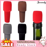 [SINI]  1/4Pcs Silicone Wine Stopper Leak-proof Reusable Red Wine Beer Champagne Bottle Sealer Saver Cork Kitchen Supplies