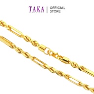 TAKA Jewellery 916 Gold Chain