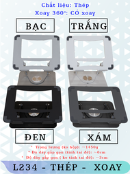 L250 – Giá đỡ Xoay 360 độ - Tuỳ chỉnh độ cao – Dành choLaptop – Laptop Stand – Laptop Macbo.ok Ip.ad