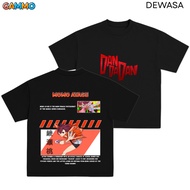 Dandadan Momo Ayase Black T-Shirt for Boys and Girls