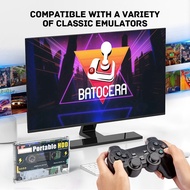 320GB Gaming HDD Hard Disk Batocera38 40000+ Game Hard Drive for PS2//PS1//N64// for Win8.1/10/11