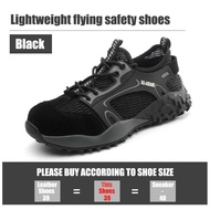 ⚡FLASH SALE⚡JUBANG BRAND Men Safety Shoes Breathable Summer Boots Big Size 47 48 steel Toe Caps Anti-piercing Mesh Women