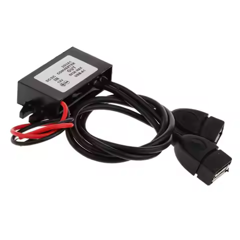 Double USB Converter 2V 3A 15W Power Supply 5V Power Adapter