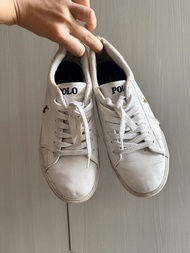 Polo Ralph Lauren 白色休閒波鞋