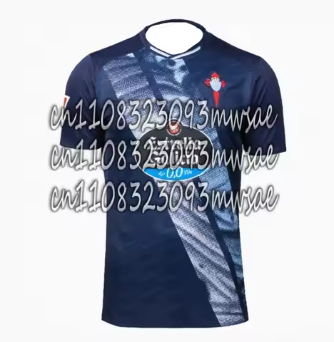 Hot Selling Unisex Celta Vigo 25/26 Retro-Inspired Home Football Jersey Summer Breathable Quick-Dry 