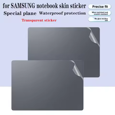 For SAMSUNG Galaxy Book 6 Pro/ Ultra Laptop 14/16inch transparent body skin sticker frosted scratch-