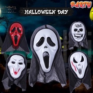 Halloween Scary Funny Mask - Scream Vampire Ghost Costume for Adults Party