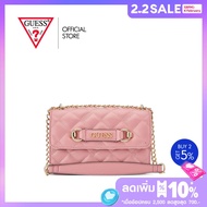 GUESS กระเป๋า รุ่น VG940576  FIDDLEWOOD MINI CROSSBODY FLAP PINK สีชมพู