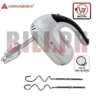BILI.PH HANABISHI HHM-53SS 3-Speed Control Silver Series Hand Mixer
