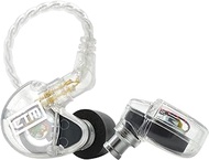 CTM CE110 Universal Secure Fit Professional in-Ear Studio and Live Performance Reference Monitor Featuring Full Frequency Single Dynamic Driver with W.I.S.E. Technology, Clear