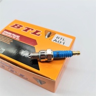 BTL A01 หัวเทียน 3 เขี้ยว เกลียวสั้น NGK C6HSAC7HSACR6SHA รถมอเตอร์ไซค์ GT125/ FILANO/ Dream /Wave11