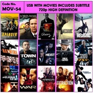 Usb With Movies Action Includes Subtitle MOV-54