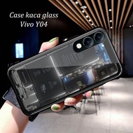 HP Case glasshp for VIVO Y04 - Y04 Mobile Phone Case - Softcase Protectivehp Y04 -A10