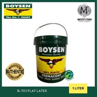【hot sale】 BOYSEN FLAT LATEX 1LITER