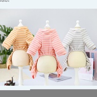 Cotton Dog Pajamas Cartoon Print Pet Jumpsuit Dog Clothes Small Dogs Puppy Cat Costume for Chihuahua