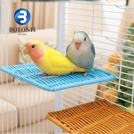 BO Parrot Platform, Imitation Vine Bite Resistant Bird Resting Stand, Parrot Platform Wear Resistant