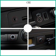 CRE 20cm 8-inch Length 3 5mm Male AUX Sound Plugs Jacking to USB Female Converter