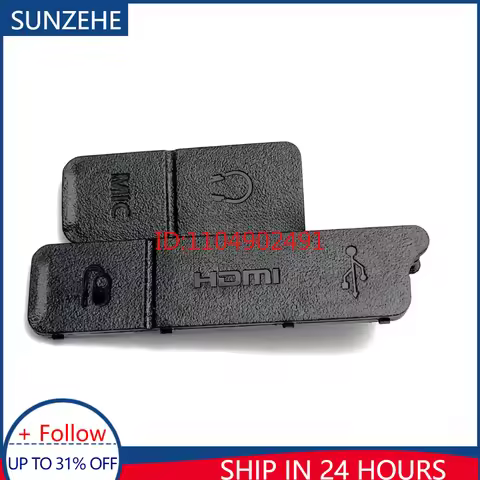 New USB Rubber Lid Door for Nikon EOS Z5 Z6 Z7 mark II HDMI-compatible MIC Cap Interface Cover Digit