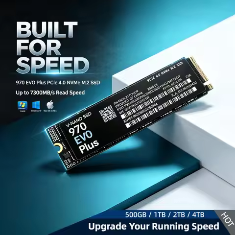 PCIe Gen4 X4 970 EVO Plus M2 NVMe SSD 7400MBs 3D NAND TLC 2280 Solid State Disk Upgrade for Gaming P