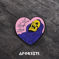 ENAMEL PIN ヤLIVE LAUGH LOVE BROOCH PIN BROOCH/ COUPLE PIN/ AESTHETIC PIN/ CUTE PIN/ BUTTON PIN/ PIN 