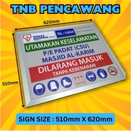TNB PENCAWANG / DILARANG MASUK