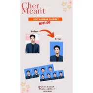 Edit Gambar Pasport Softcopy