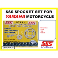 (428) YAMAHA SSS SPOCKET SET KIT FOR Y100 / RXZ / Y125ZR